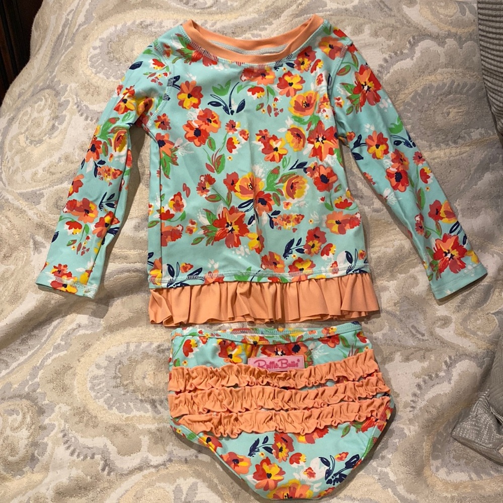 Ruffle Butts toddler girl swimsuit